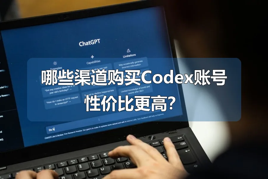 哪些渠道购买Codex账号性价比更高？